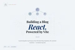 Building a Blog with React and Vite